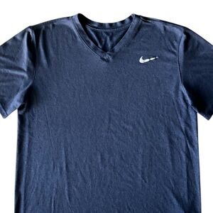 Nike “Dri-Fit”  V-Neck Tee